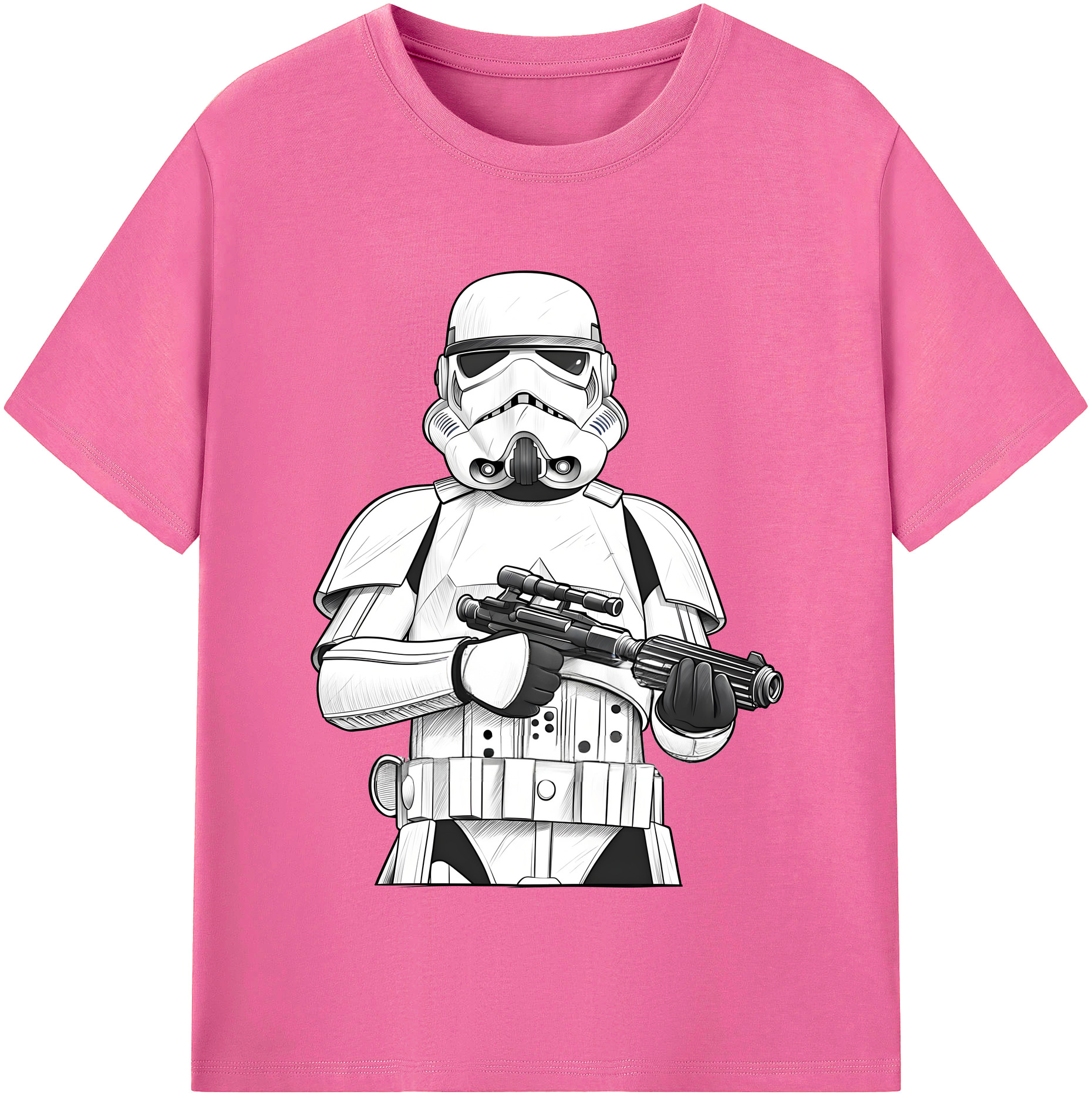 （画像用） スター・ウォーズ Star Wars レディースカジュアルプリントTシャツ（綿100％）